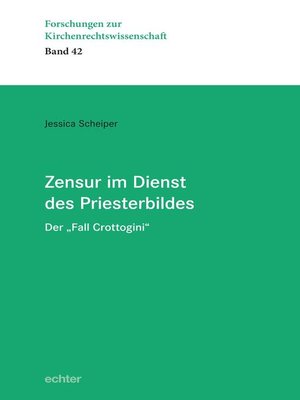 cover image of Zensur im Dienst des Priesterbildes